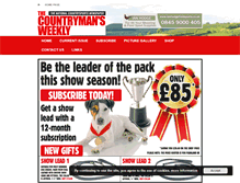 Tablet Screenshot of countrymansweekly.com